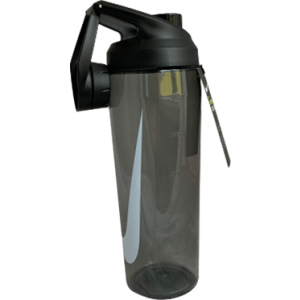 Бутылка для воды Nike N.100.0622.025.24 TR Hypercharge Chug Bottle 24 Oz 709 мл Антрацитовая (887791370990) ТОП в Кривом Роге