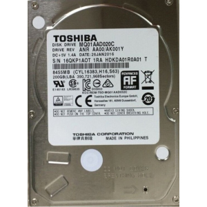 Жесткий диск для ноутбука 2.5" 200GB TOSHIBA (MQ01AAD020C) лучшая модель в Кривом Роге