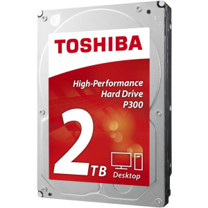 Накопитель HDD SATA 2.0TB Toshiba P300 7200rpm 64MB (HDWD120UZSVA) надежный