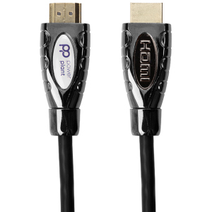 Кабель PowerPlant HDMI - HDMI 5 м, позолочені конектори, v2.0, Double ferrites Highspeed (KD00AS1248)