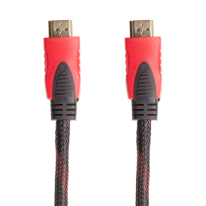 Кабель PowerPlant HDMI - HDMI 3 м, позолочені конектори, v2.0, Double ferrites Highspeed (KD00AS1249) в Кривому Розі