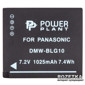 Aккумулятор PowerPlant для Panasonic DMW-BLG10, DMW-BLE9 (DV00DV1379) ТОП в Кривому Розі