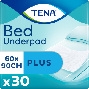 Одноразові пелюшки, що вбирають Tena Bed Plus 60x90 см 30 шт (7322540800760) ТОП в Кривому Розі