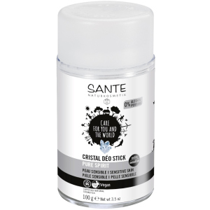 Сухий БІО-дезодорант для надчутливої ​​шкіри Sante Crystal не ароматизований 50 мл (4025089075721) в Кривому Розі