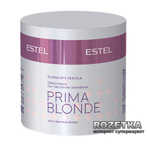 Комфорт-маска Estel Professional Prima Blonde для светлых волос 300 мл PB.6 (4606453034225) лучшая модель в Кривом Роге