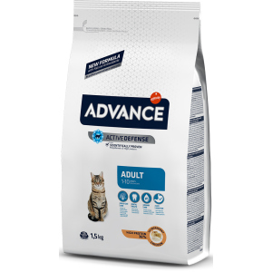 Сухий корм для дорослих котів та кішок Advance Adult Chicken &amp; Rice 1.5 кг (8410650151946) краща модель в Кривому Розі