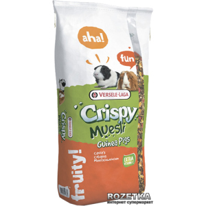 Корм для морських свинок Versele-Laga Crispy Muesli Cavia зернова суміш з вітаміном C 20 кг (611685) в Кривому Розі