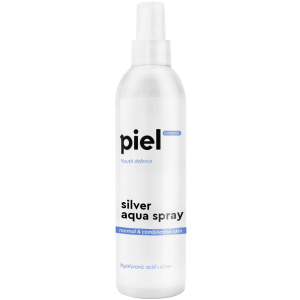 Зволожуючий спрей для обличчя для нормальної та комбінованої шкіри Piel Silver Aqua Spray 250 мл (4823015904264)