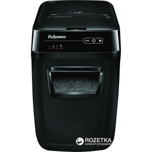 Шредер Fellowes AutoMax 200C 200 аркушів 4х38 мм 32 л (ff.U4653601) ТОП в Кривому Розі