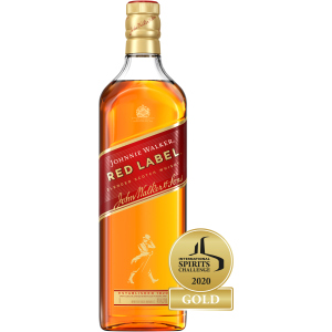 Виски Johnnie Walker Red Label выдержка 4 года 1 л 40% (5000267013602) ТОП в Кривом Роге