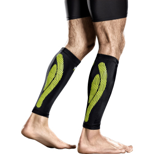 Бандаж на икру Select Calf Compression Support 6150 XL Черно-зеленый (5703543120512) лучшая модель в Кривом Роге