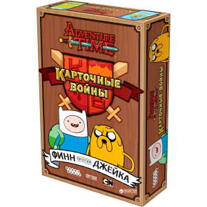 Настольная игра Hobby World Карточные войны Финн против Джейка (4620011816184) лучшая модель в Кривом Роге