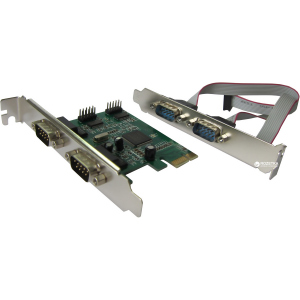 хорошая модель Контроллер Dynamode PCI-E-RS232 (COM) (4 внешних порта) (RS232-4port-PCIE)