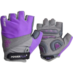 Велоперчатки женские PowerPlay 5277A XS Purple (5277A_XS_Purple) ТОП в Кривом Роге