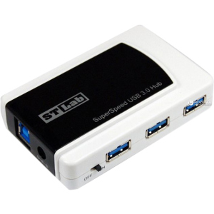 USB-хаб STLab USB 3.0 7 портів з БП (U-870) ТОП в Кривому Розі