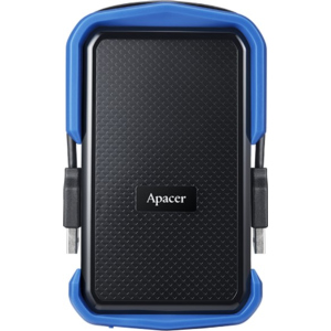 Жорсткий диск Apacer AC631 1TB 5400rpm 8MB AP1TBAC631U-1 2.5 " USB 3.1 External Blue ТОП в Кривому Розі