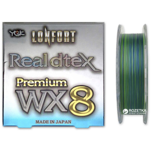 Шнур YGK Lonfort Real DTex X8 150 м 0.104 мм 0.4 кг/12 lb Різнокольоровий (55450050) рейтинг