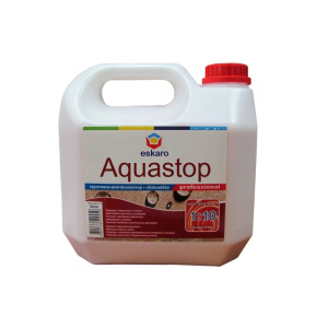 Ґрунтовка багатофункціональна ESKARO AQUASTOP PROFESSIONAL вологоізоляційна 3л