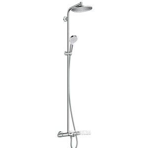 Душовий гарнітур HANSGROHE Crometta S 240 Showerpipe 27320000 ТОП в Кривому Розі