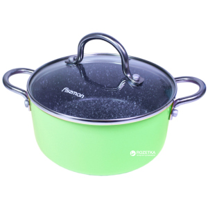 Кастрюля Fissman Mini Chef 1.3 л Green (4237) надежный