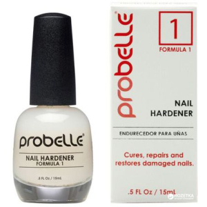 Лак для лечения и восстановления поврежденных ногтей Probelle Touch N'Grow Nail Hardener Formula 1 15 мл (857188005521) ТОП в Кривом Роге