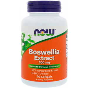 Натуральний екстракт NOW Boswellia Extract 500 мг 90 капсул (733739049360) краща модель в Кривому Розі