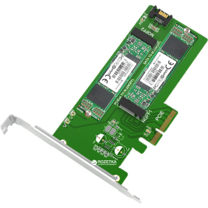 Адаптер Maiwo Multi-Size PCI-E to M.2 PCIe SSD / SATA to M.2 SATA SSD (KT015) в Кривом Роге