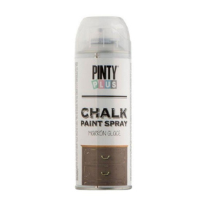 Краска-аэрозоль на водной основе PINTYPLUS Chalk-finish 400мл каштановый (8429576230208) ТОП в Кривом Роге