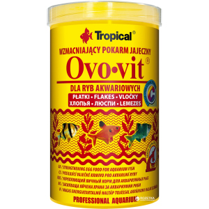 Корм Tropical Ovo-vit для акваріумних риб у пластівцях 1 л (5900469770368) ТОП в Кривому Розі