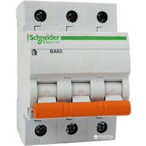 Автоматичний вимикач Schneider Electric 3 Р 20 А тип C 4.5 кА лучшая модель в Кривом Роге