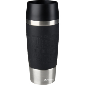 Термокружка Tefal Travel Mug 0.36 л Черная (K3081114) лучшая модель в Кривом Роге