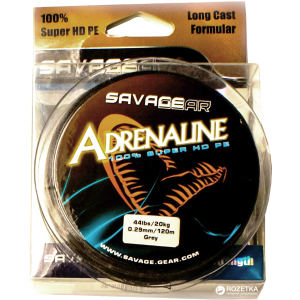 Шнур Savage Gear SG Adrenaline HD 120 м 0.29 мм 20 кг (42815)