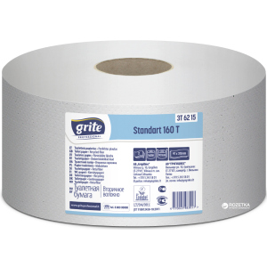 Туалетная бумага Grite Standart 508 отрывов 2 слоя 12 рулонов (4770023483017) ТОП в Кривом Роге