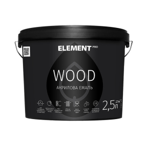 хороша модель Емаль для дерева WOOD ELEMENT PRO 2.5 л