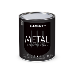 Антикорозійна фарба METAL ELEMENT PRO 0.7 кг жовтий в Кривому Розі