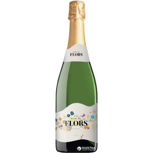 Вино ігристе Cami de Flors Cava Brut біле сухе 0.75 л 11.5% (8410644611609) краща модель в Кривому Розі