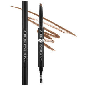 Карандаш для бровей A'pieu Edge Brow Pencil Средне-коричневый 0.35 г (8806185751834) лучшая модель в Кривом Роге