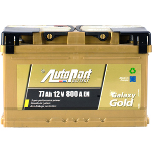 Автомобільний акумулятор Autopart 77 Ah/12V Galaxy Gold Ca-Ca (0) (ARL077-GG0) краща модель в Кривому Розі