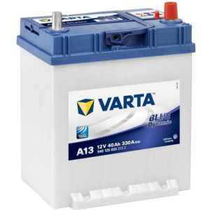 Автомобільний акумулятор Varta Blue Dynamic 40А Єв Тонка клема (-/+) ASIA A13 (330EN) (540125033) краща модель в Кривому Розі