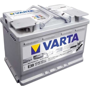 хороша модель Автомобільний акумулятор Varta Silver Dynamic AGM 70А Єв (-/+) E39 (760EN) (570901076)