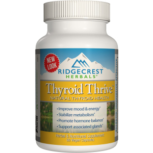 Натуральна добавка Ridgecrest Herbals Thyroid Thrive 60 гелевих капсул (355724001919)