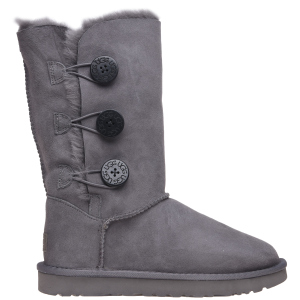 Уггі UGG 1016227 Bailey Button Triplet II 36 23.5 см Grey краща модель в Кривому Розі