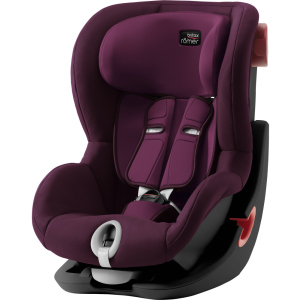 Автокресло Britax-Romer King II Black Series Burgundy Red (2000030812) ТОП в Кривом Роге