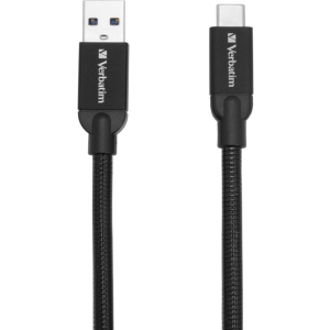 Кабель Verbatim USB-C - USB-A 1 м Черный (48871) ТОП в Кривом Роге