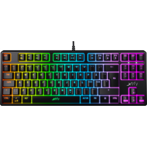 Клавіатура провідна Xtrfy K4 TKL RGB Kailh Red RGB USB (XG-K4-RGB-TKL-R-RUS) ТОП в Кривому Розі