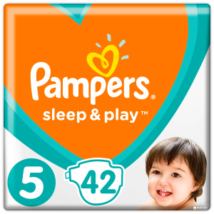 купить Подгузники Pampers Sleep & Play Размер 5 (Junior) 11-16 кг, 42 шт (8001090784674)