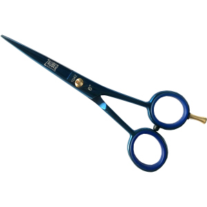 Ножиці перукарські Zauber-manicure синє (4004904010420) ТОП в Кривому Розі
