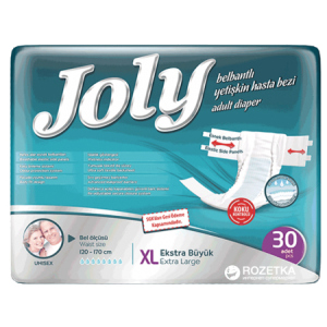 Підгузки для дорослих Joly 4 Extra Large 30 шт (8690536805198) ТОП в Кривому Розі