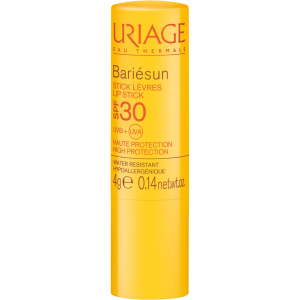 Сонцезахисний стик для губ Uriage Bariésun Stick Lèvres SPF 30 Відновлення+Зволоження 4 г (3661434001444) рейтинг