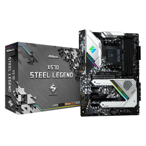 Материнская плата ASRock X570 Steel Legen AM4 DDR4 SATA3 PCI-E HDMI/DP (181334) в Кривом Роге